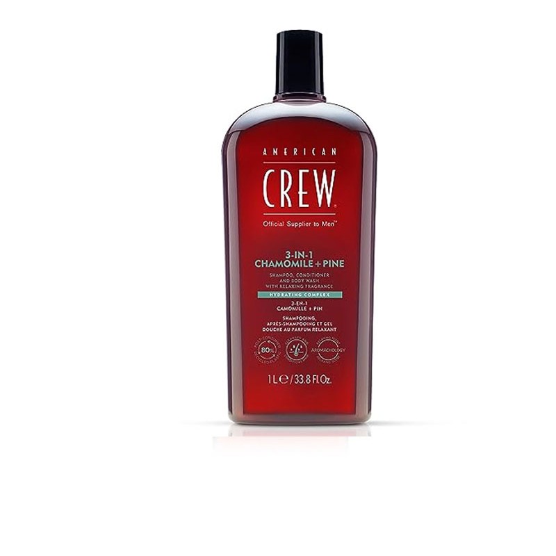 3-In-1 Relaxing American Crew 1000Ml