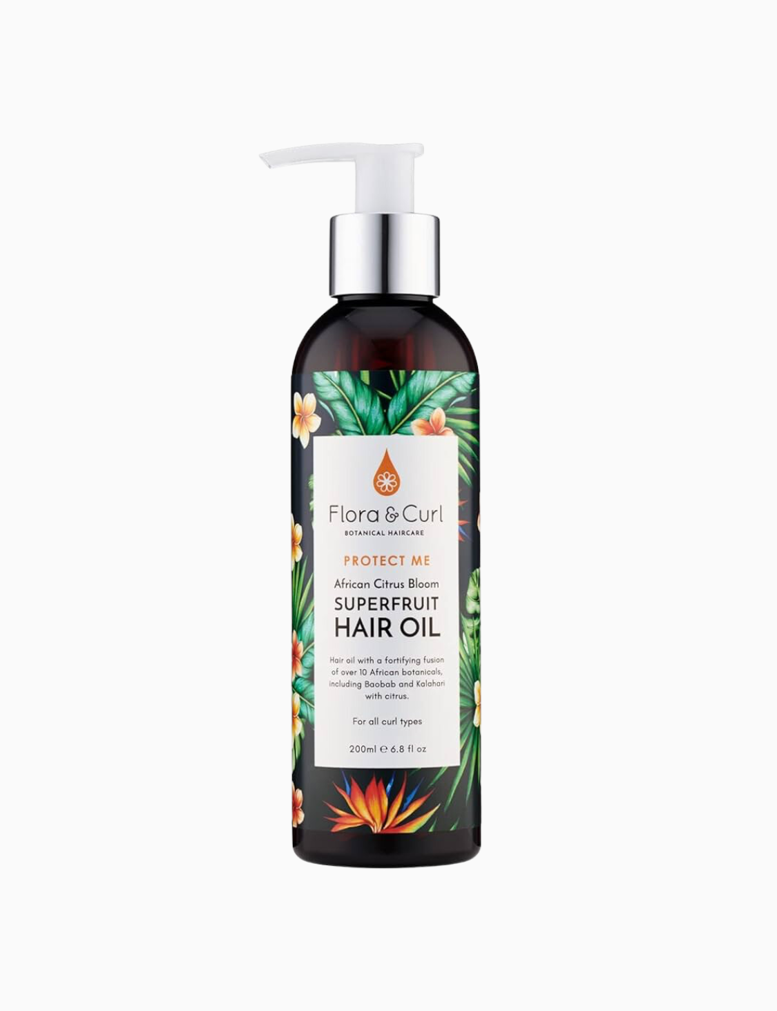 Flora & Curl African Citrus Superfruit Hair Oil 200ml