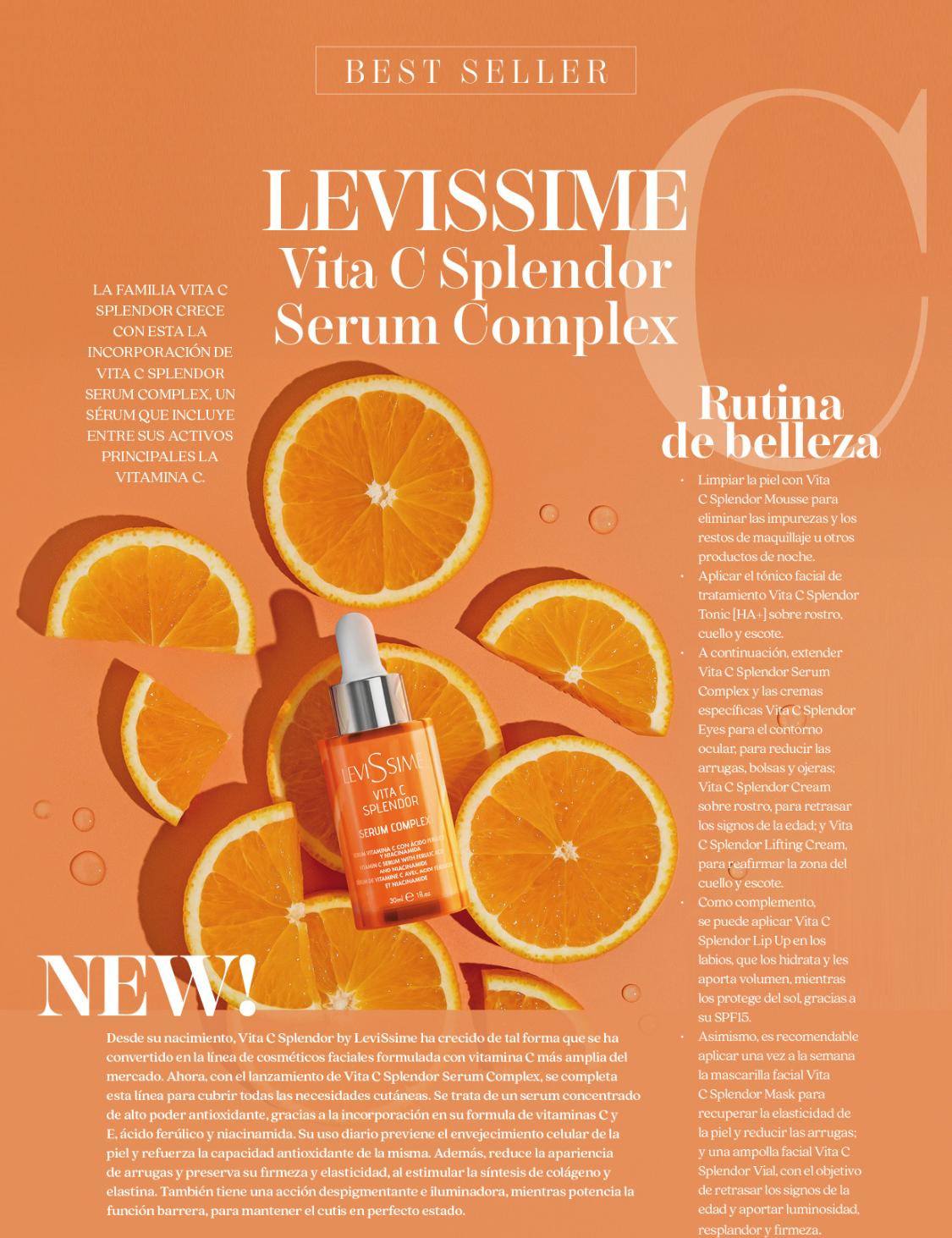 Levissime Serum Complex Vitamina C Splendor 30ML