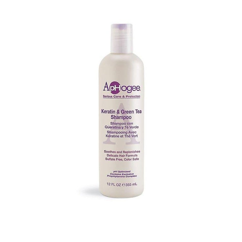 Aphogee Keratin & Green Tea Shampoo 355Ml