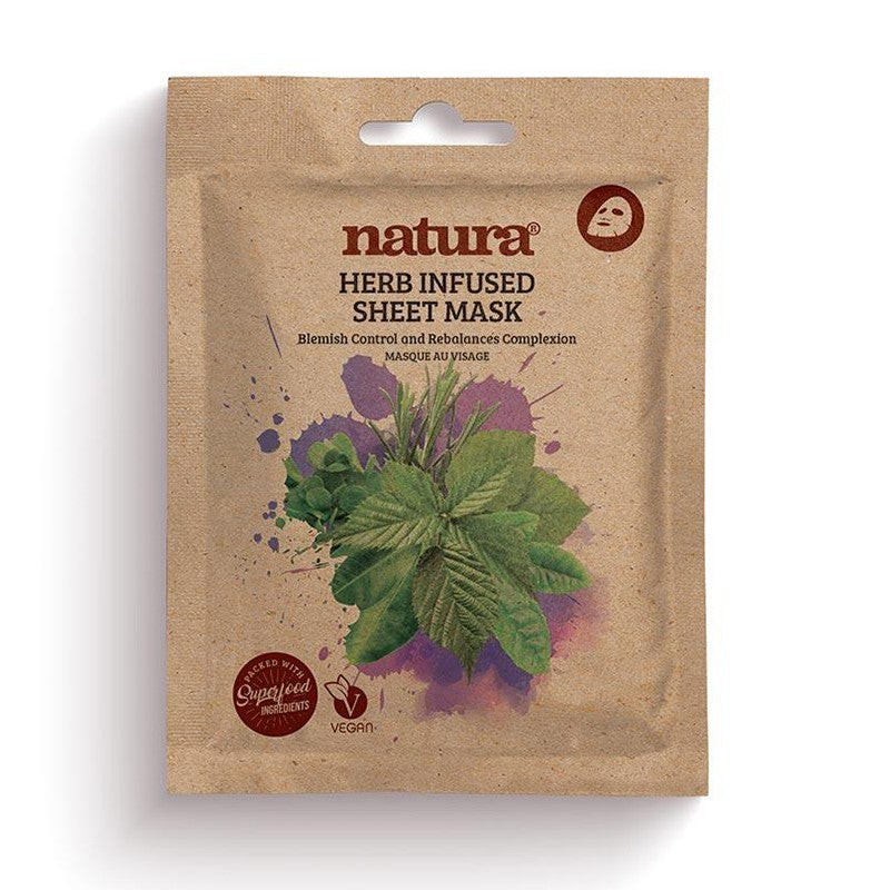 Natura Herb Infused Sheet Mask 22Ml