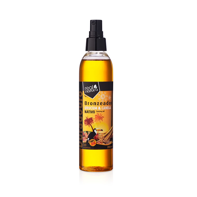 Óleo Bronzeador Urucum + Canela 200Ml