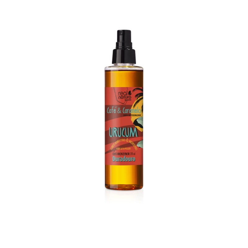 Óleo Bronzeador Urucum Café E Caramelo 200Ml