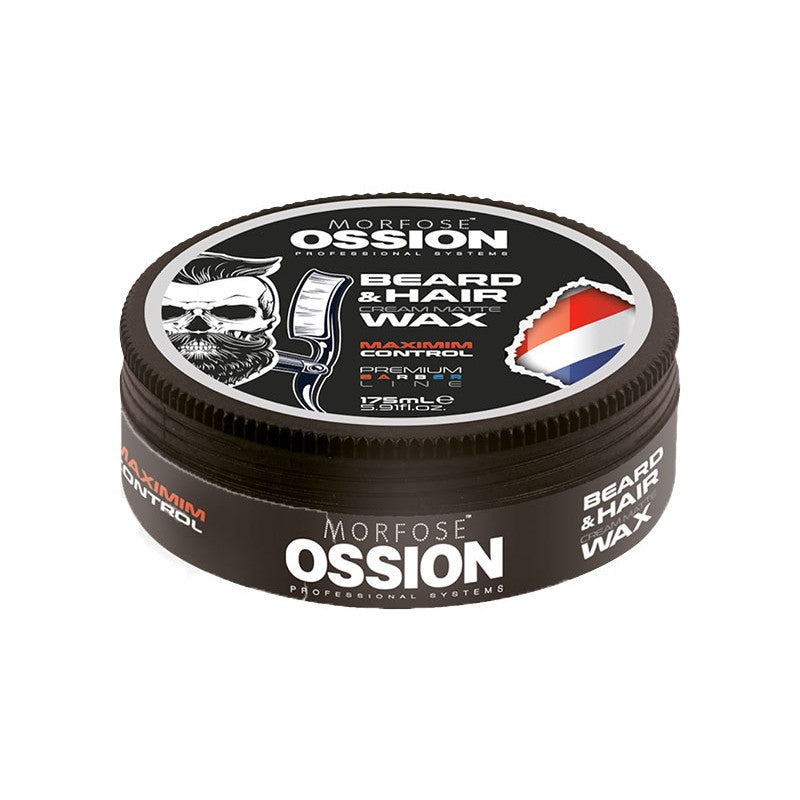 Ossion Beard & Hair Cream Matte Wax 175Ml