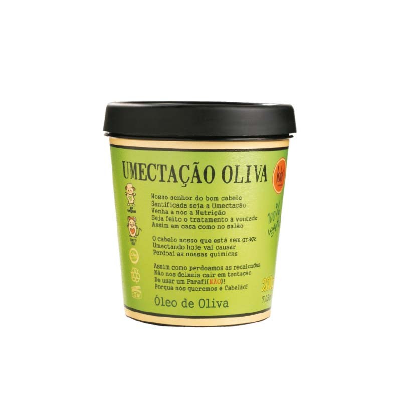 Umectação Oliva - Máscara 200G